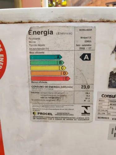 Geladeira Consul usada