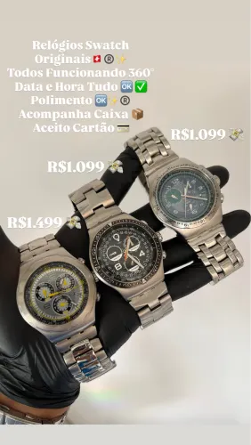 Swatch?s Pratas Originais