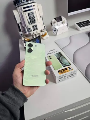 Celular Smartphone UMIDIGI Note 90A 64GB/4+4GB RAM - Dual SIM Tela 6.75 Android Novo