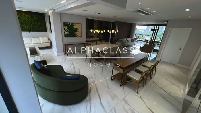 Alugo apartamento mobiliado em Alphaville - Edifício Canvas