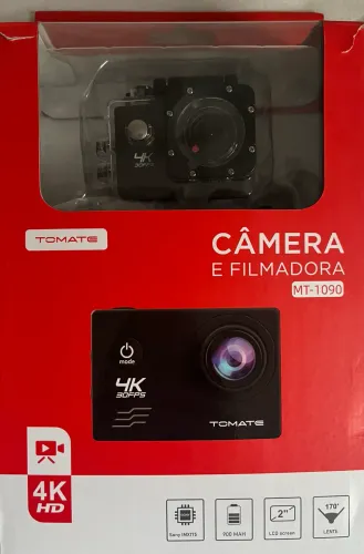 Câmera Filmadora Tomate 4k Full Hd Mt-1090 Wifi com Controle