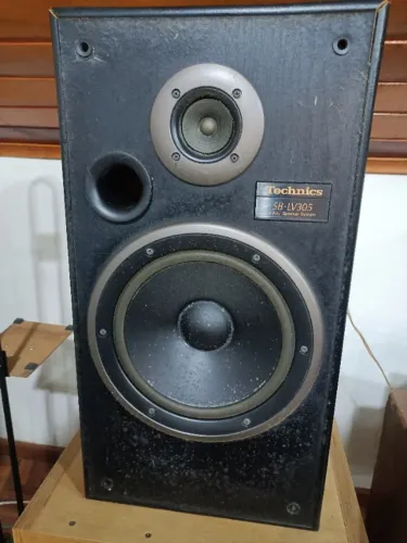 Par de caixas acusticas Technics