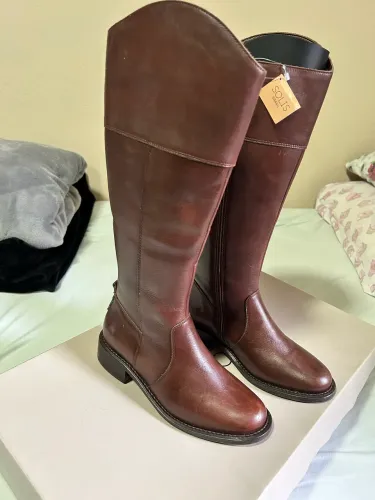 Bota de couro - solis Brasil - nova