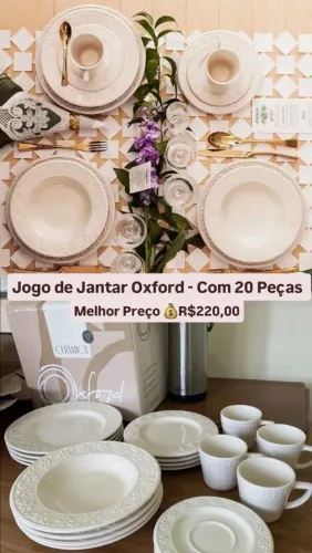 Jogo de Jantar Oxford- 20 Peças
