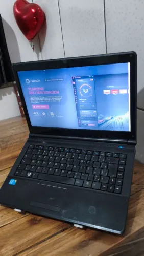 Notebook Sim+, Intel Core i3,  4gb Ram, 300gb HD, Bateria media, Tela 14 Câmera, wi-fi.