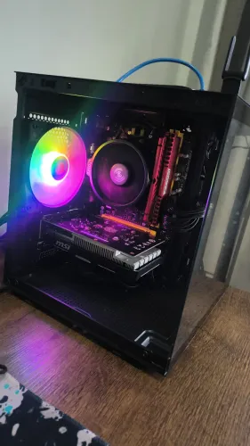 Pc gamer Ryzen 5 3500x+16 gigas ddr4 2x8+SSD 128+GTX 1650