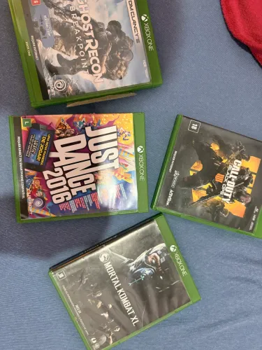 Vendo jogos de Xbox one