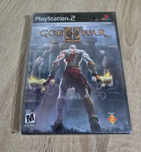 God of war 2 tão disc set original americano lacrado de Playstation 2