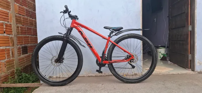 Bike KSW Aro 29 + Kit Segurança (Cadeado e Paralamas)