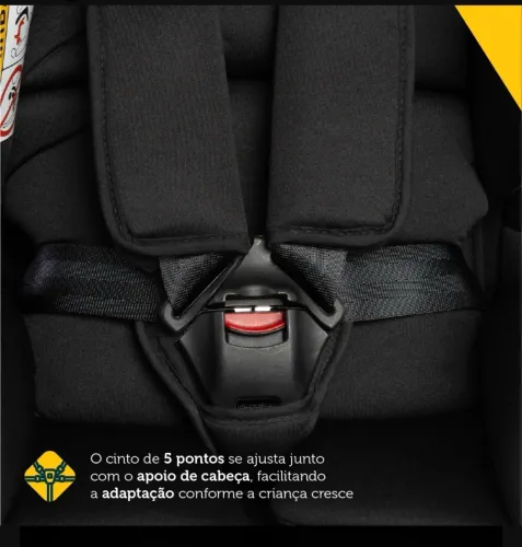 Safety 1st, Cadeirinha Multifix, 0 a 36kg, com Isofix, Black Urban