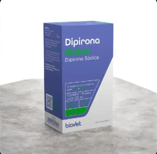 Dipirona Gotas Dipirona sódica Biovet é um medicamento veterinário tradicional, indicado p