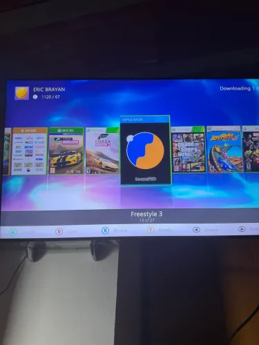 Xbox 360 desbloqueado 3 controles