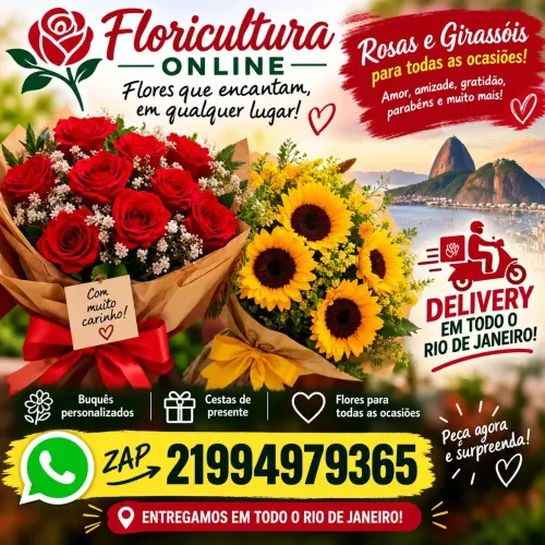 Buque de flores pronta entrega