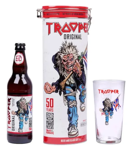 RARIDADE PARA COLECIONADORES - IRON MAIDEN TROOPER 50 ANOS.