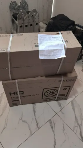 Ar 9 mil BTUs inverter Novo