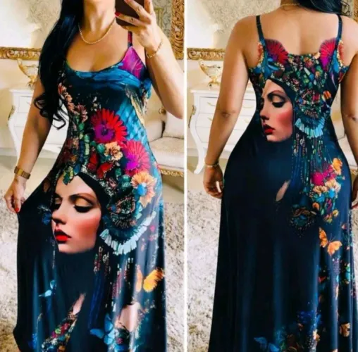 Vestido longo 100 reais 