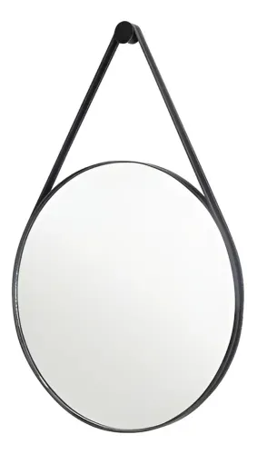 Espelho Redondo 60 cm Com Alça