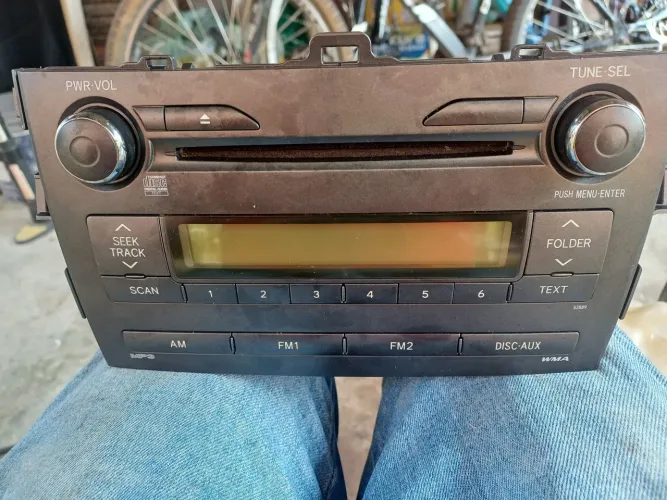 Rádio original do corola 