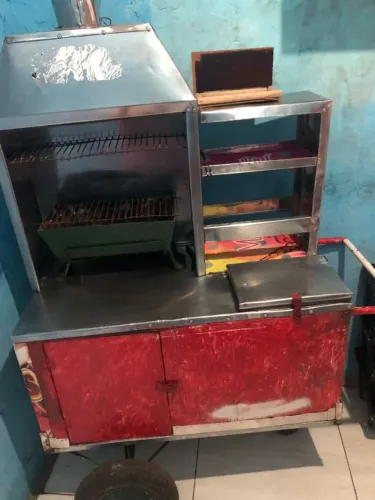 Carrinho de espetinho