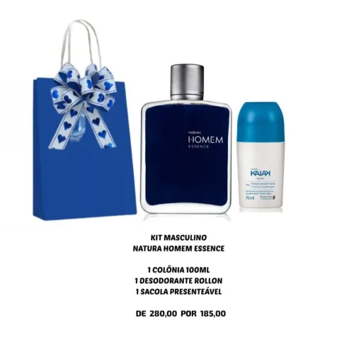 Kits Masculinos Natura e Avon