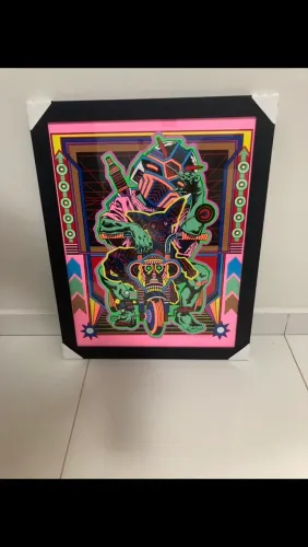 Gravura em serigrafia 