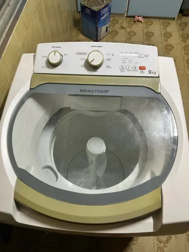 Lava roupas Brastemp 9 kg quebrada