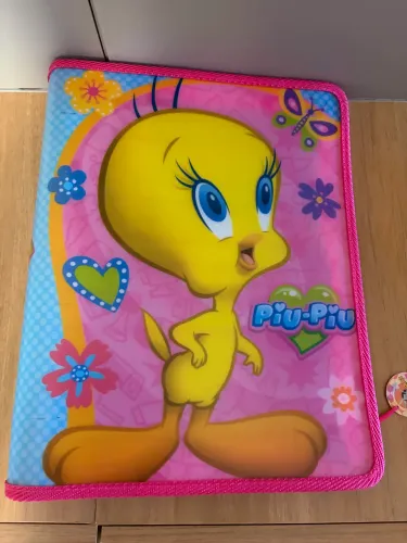 Fichário Piu Piu Looney Tunes