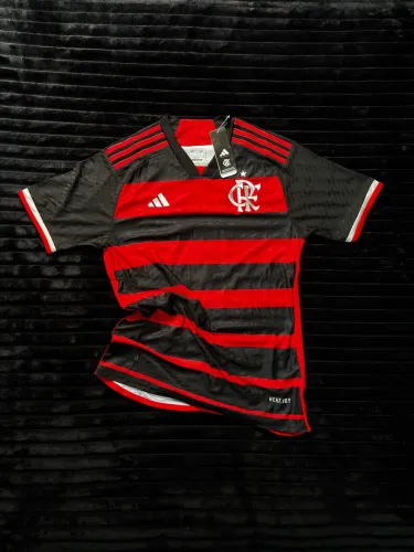 CAMISA I DO FLAMENGO 2024 VERSÃO JOGADOR +PERSONALIZACÃO GG