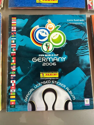 Álbum Panini Copa do Mundo Alemanha 2006 Completo