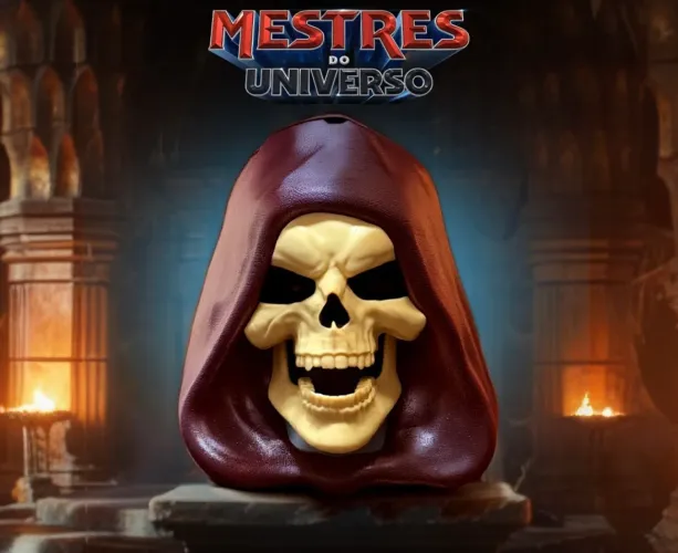 Balde Esqueleto Original Cinépolis Oficial He-Man Mestres do Universo