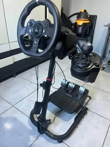 Volante Logitech G920 + Cambio G Driving Force + Cockpit 