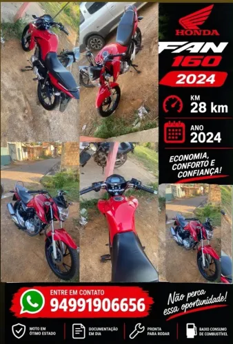 Honda CG 160 FAN Flex 2024