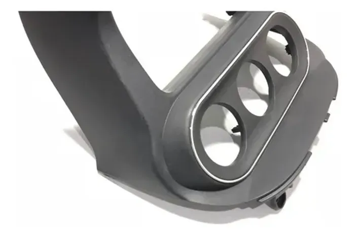 Moldura Comando Ar Condicionado Mmc Lancer Gt 2014 C/detalhe