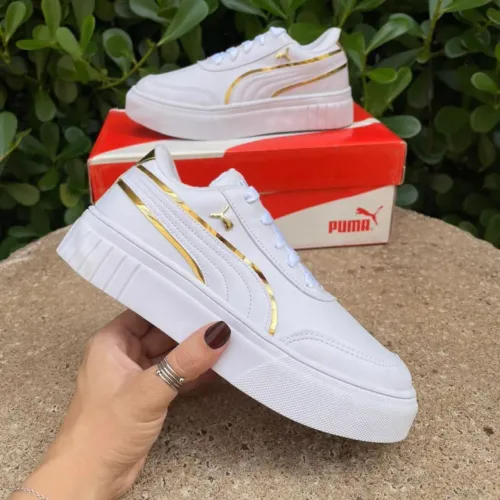 Tênis feminino Casual branco