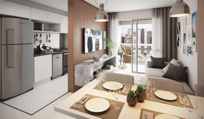 Apartamento para Venda em São Paulo, Chácara Santo Antônio (Zona Sul), 2 dormitórios, 1 su