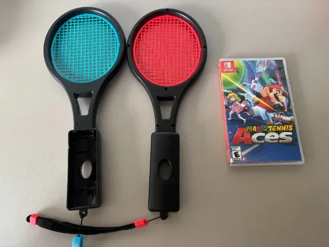 Mario Tennis Aces + Raquete - Nintendo Switch