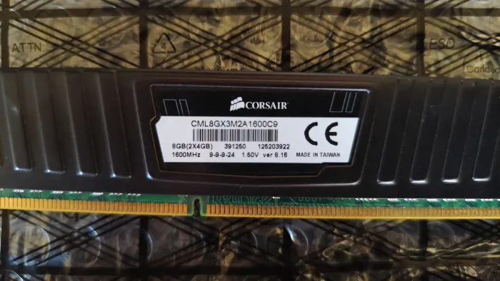 Memória ram ddr3 1333mhz 2 pentes 4gb gamer NAO LEVO