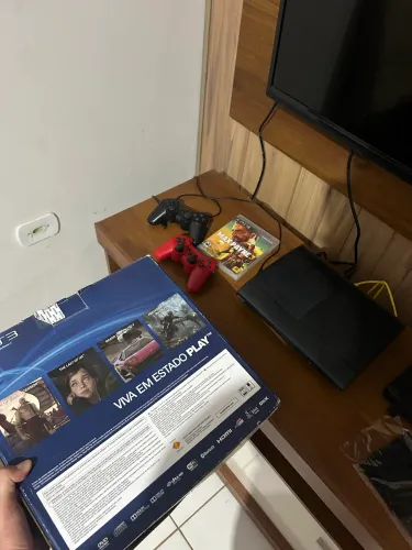 PS3 PLAYSTATION 3 EXTRA DESBLOQUEADO, COM DE 2 MIL JOGOS