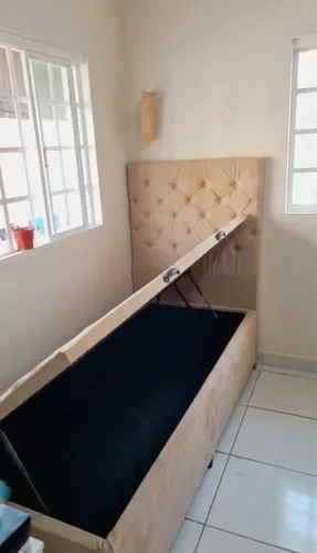 Cama solteiro novo