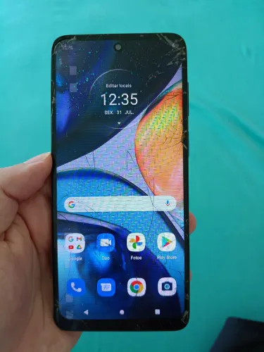 Motorola G22 128gb (TELA TRINCADA)