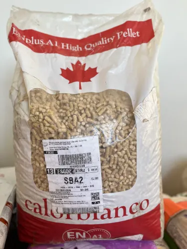 Vando Pellets de pinus (madeira branca) EN A1 - calor blanco 15kg