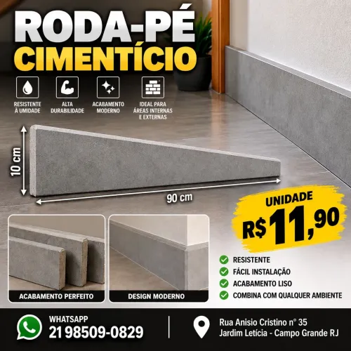 Moldura cimenticio 