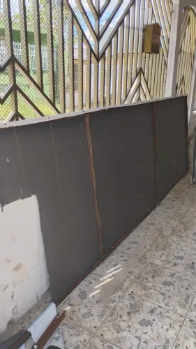 Estrutura metálica para fachada de loja