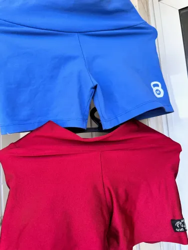 2 shorts de academia- 2 por R$ 5,00