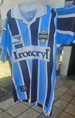 Camisa Grêmio FBPA - Penalty (Original/Licenciada) - Tam. M/8 - Colecionador