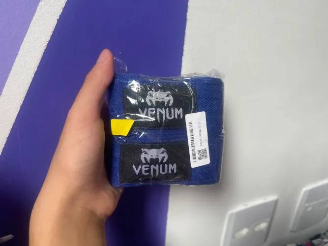 Bandagem de boxe azul