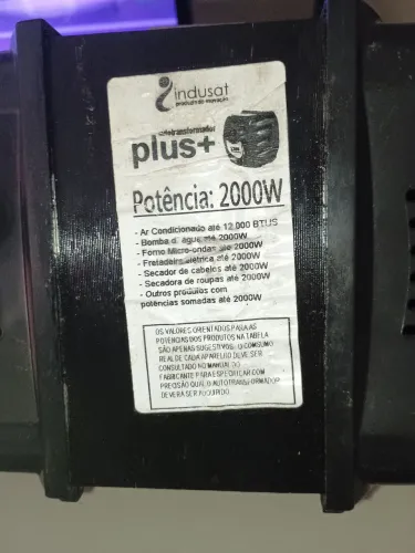 Transformador bivolt 2000v