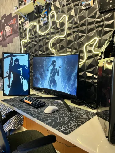? SETUP GAMER COMPLETO + 2 MONITORES + PERIFÉRICOS