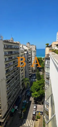 Apartamento de 50 m², 2 Quartos, Vista Mar e Airbnb Permitido - Copacabana