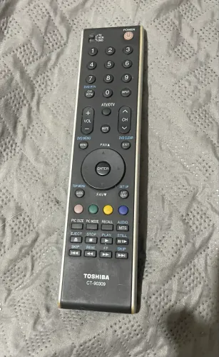 Controle Remoto Original TV Toshiba CT-90309 - Impecável